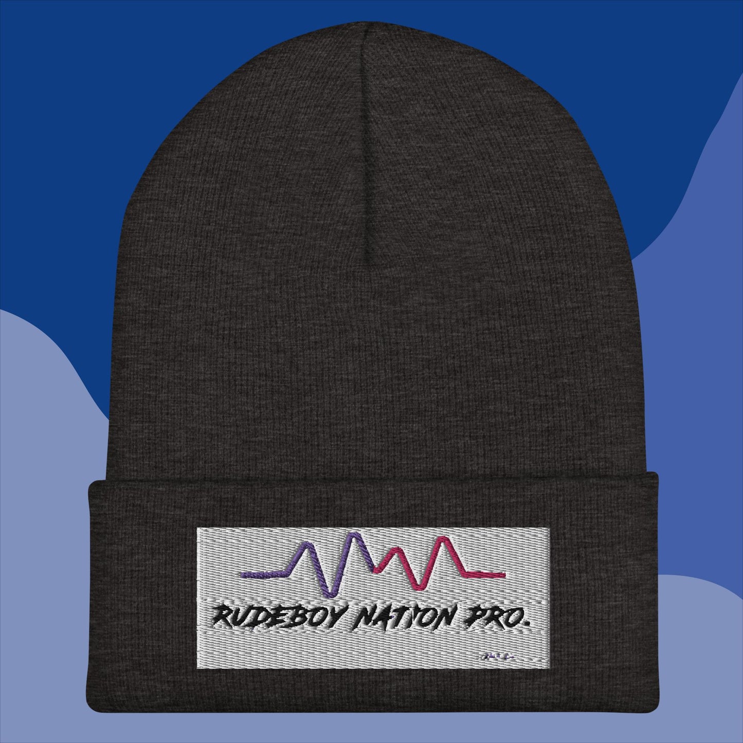 "Rudeboy Nation Production" Cuffed Beanie
