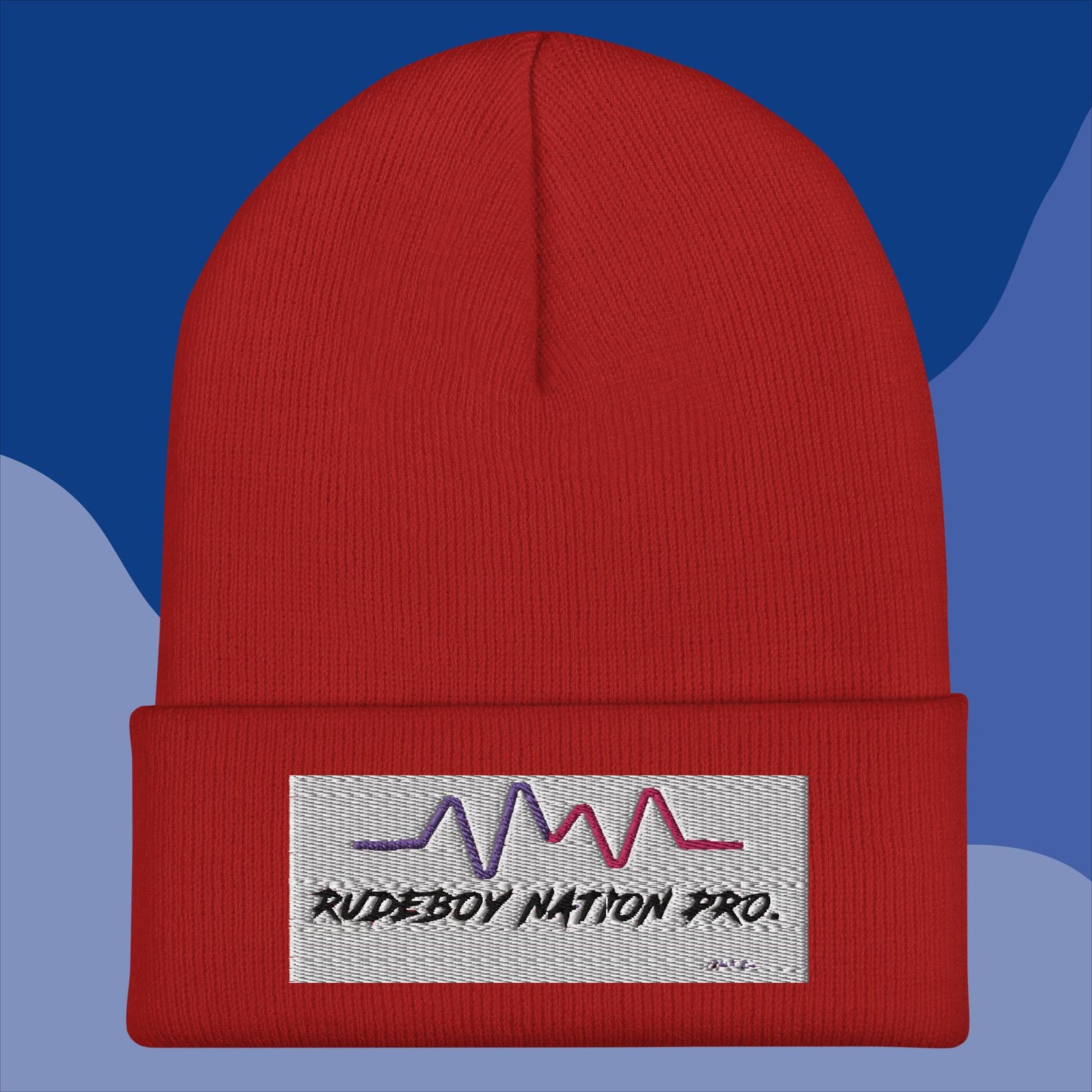 "Rudeboy Nation Production" Cuffed Beanie