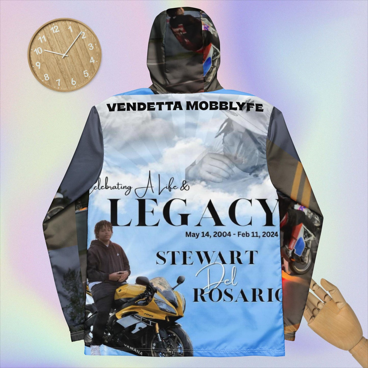 LEGACY OF STEWART DEL ROSARIO Windbreaker