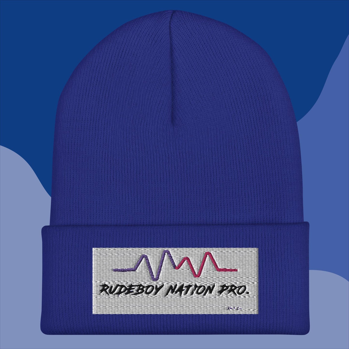 "Rudeboy Nation Production" Cuffed Beanie